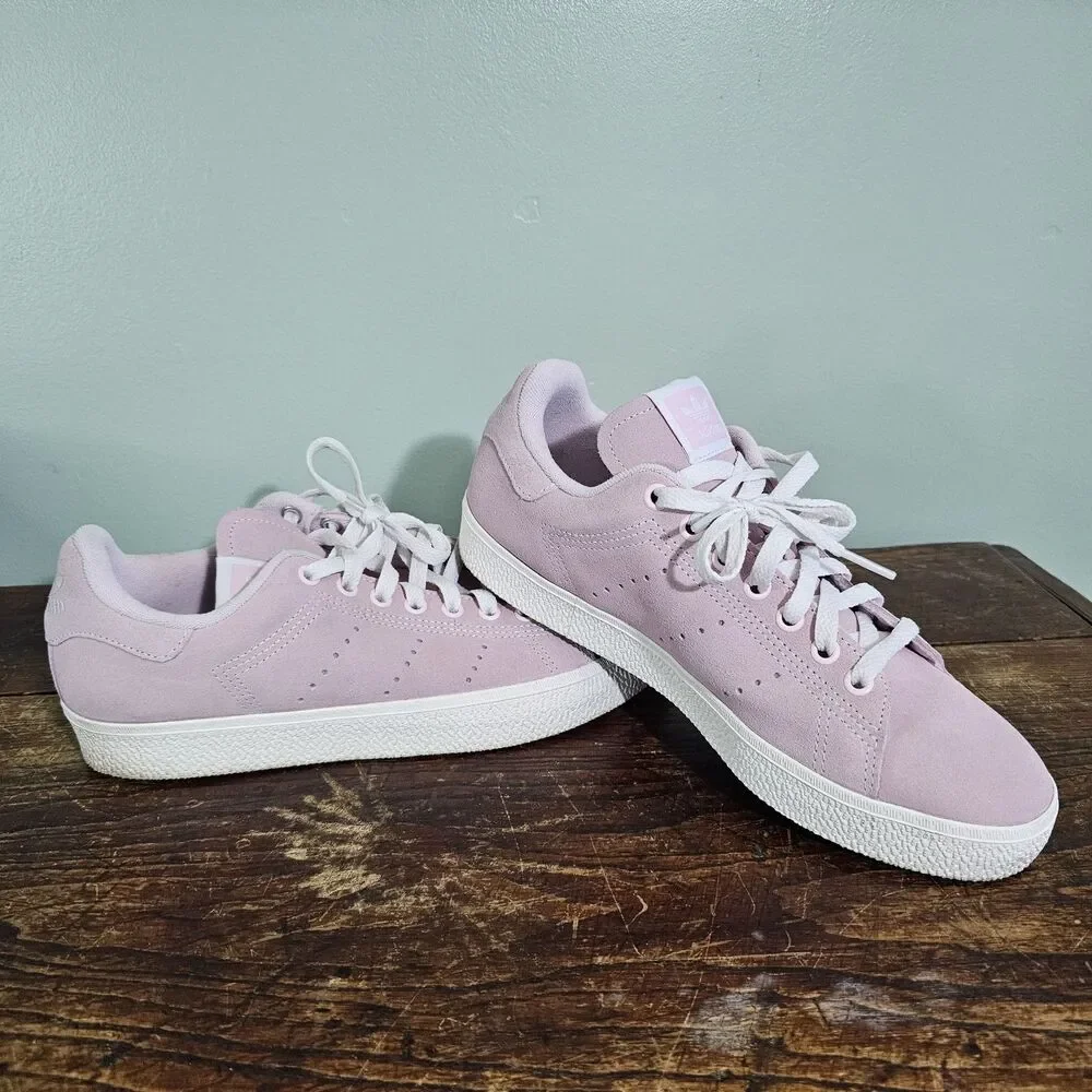 adidas Stan Smith CS Clear Pink‎ Suede Womens Size 9